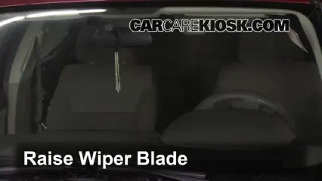 2008 Dodge Avenger SXT 2.4L 4 Cyl. Windshield Wiper Blade (Front) Replace Wiper Blades